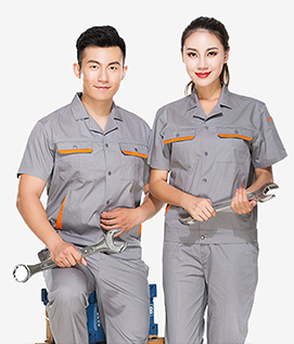 夏季純棉企業工作服