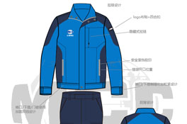 上海工作服加工工作服設計批發