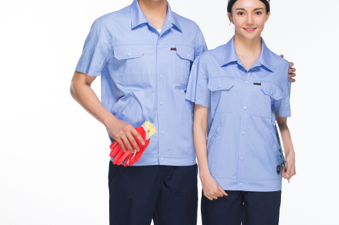 夏季短袖工作服定制，定制適合自己公司的夏季工作服