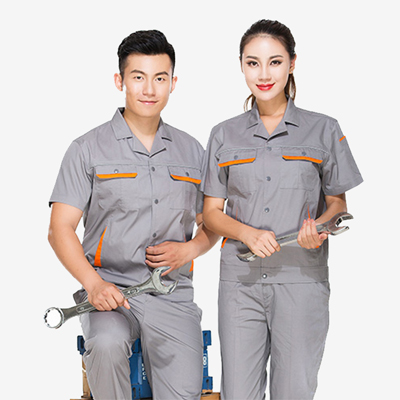 夏季純棉企業工作服